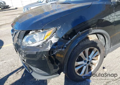 2015 Nissan Rogue Sv из США, поврежденный, VIN KNMAT2MV9FP563903